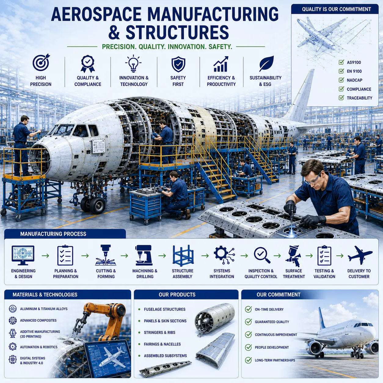 Aerospace industry experience