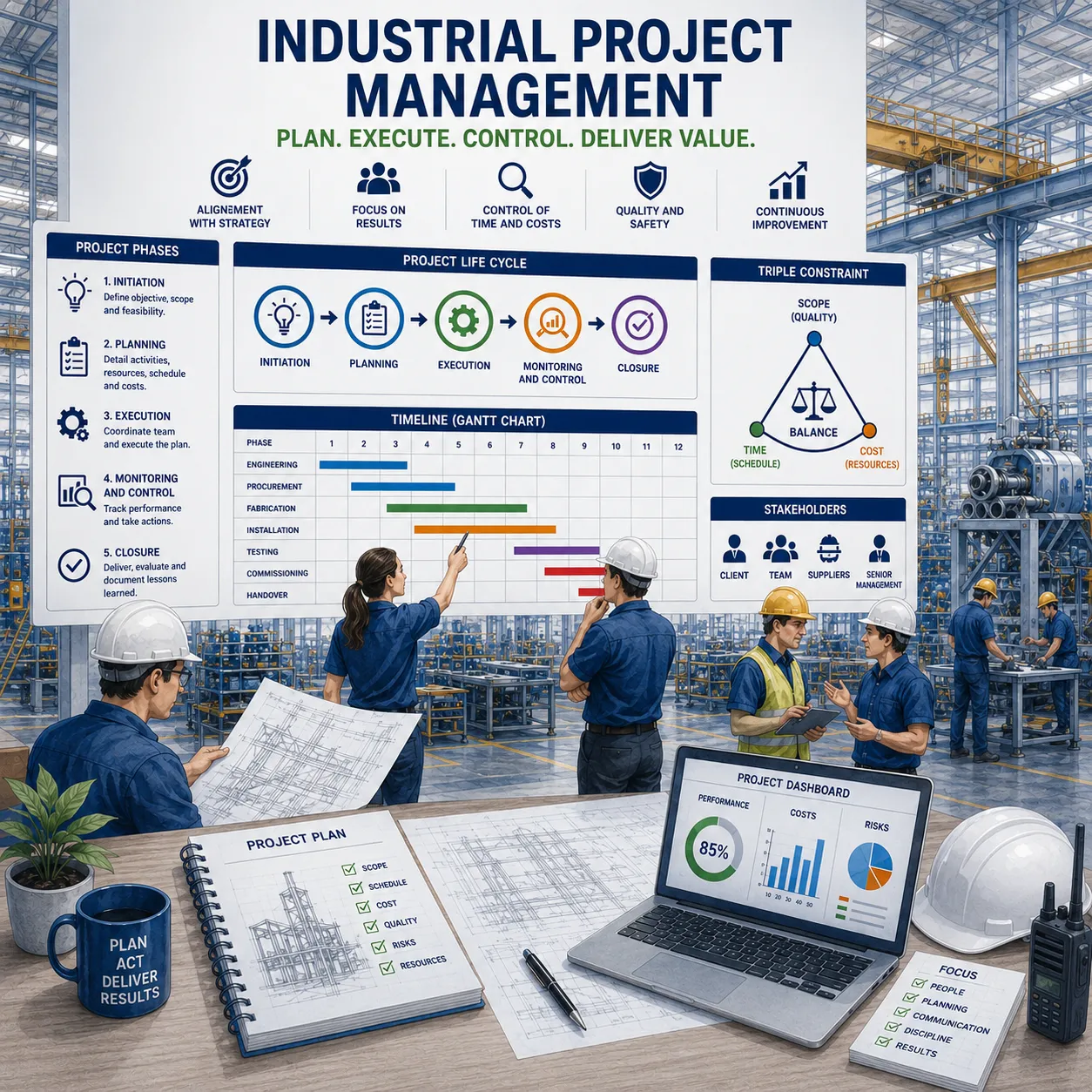 Industrial project management