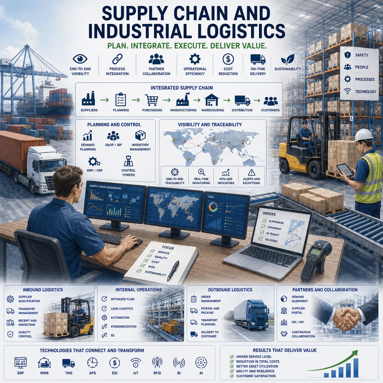 Supply chain and industrial logistics
